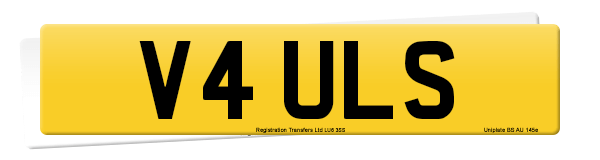 Registration number V4 ULS